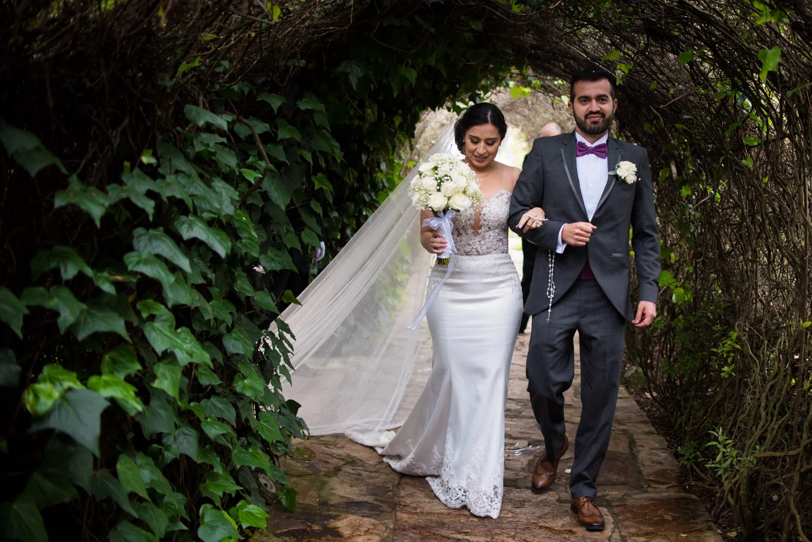 Novios recien casados